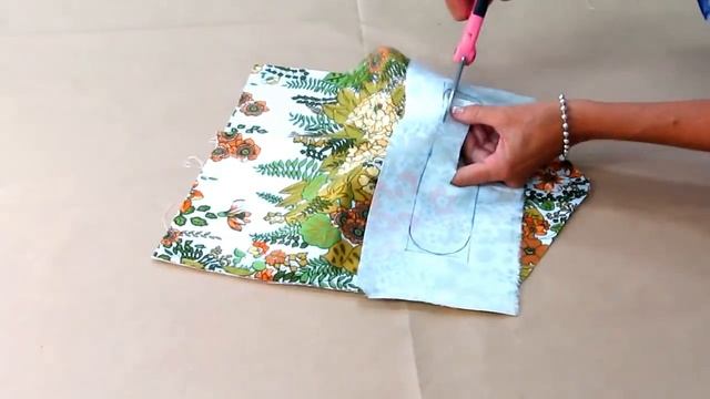 Cómo hacer una BOLSA  GUARDA BROCHES PARA COLGAR ROPA  - Fabiana Marquesini - 88