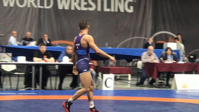 Freestyle wrestling, Tournament Dan Kolov 2019