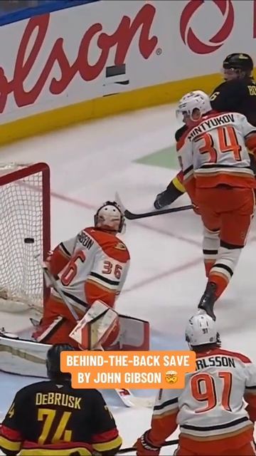 John Gibson Might Have Made The Save Of The Year 