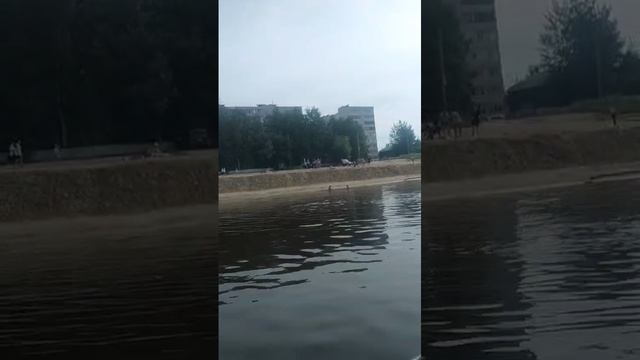 Летние развлечения с папой и другом) Скучаю по лету...