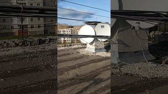 Видео от 01.10.2023г. по ужасному состоянию крыши по Ватутина, 19