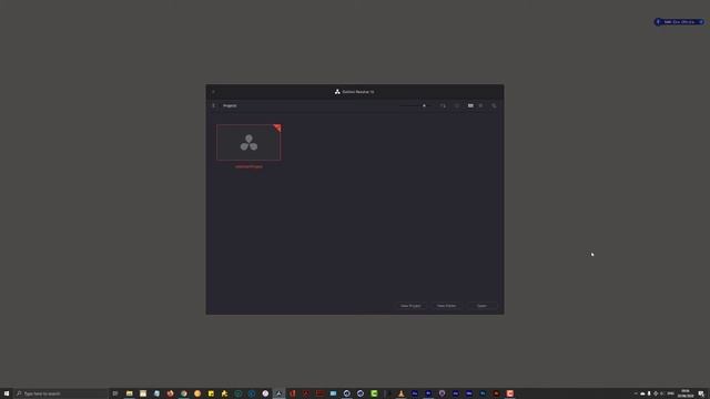 DaVinci Resolve 16 - import/Restore DRA projects