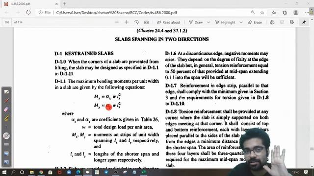 Design of Beams and Slabs - 10 | Reinforced Cement Concrete | Lec 36 | SSC JE Exam | Chetan Sir