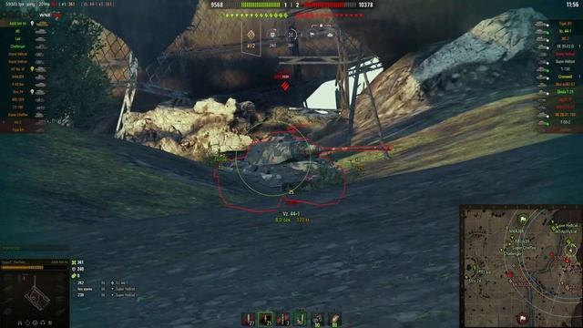 AMX M4 45 - БОЙ НА 3 ОТМЕТКИ