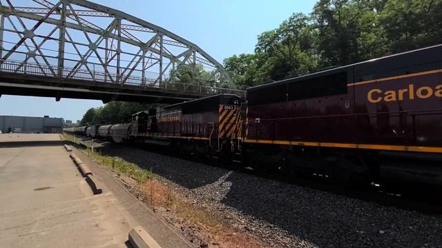 AVR Carload Express Lawrenceville to The Trench - Allegheny Valley Railroad Thru Penn Station