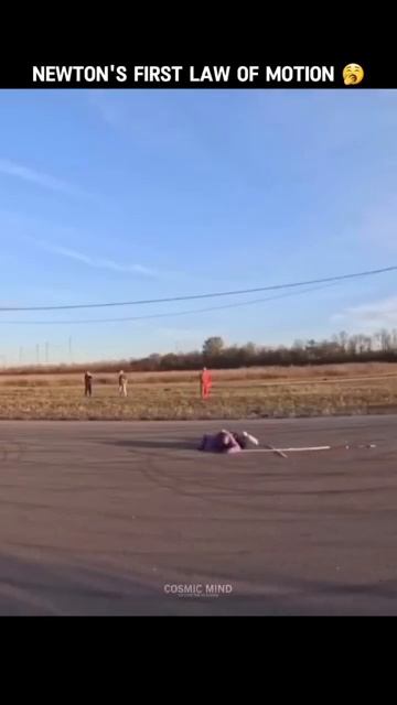 Newtons first law of motion