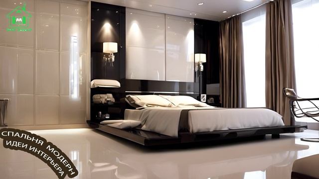 Спальня модерн минимализм фото идеи для вдохновения 🛏️ (54)