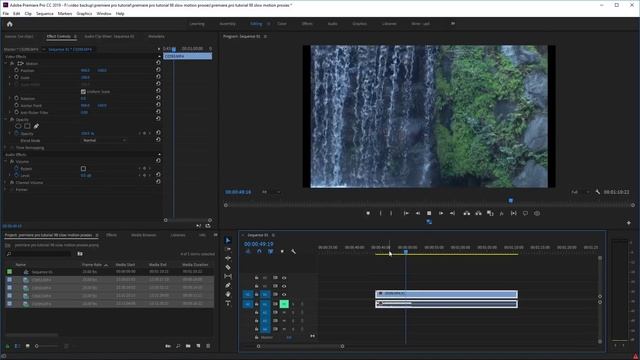 วิธีแก้ปัญหา proxy กับ slow motion ใน premiere pro