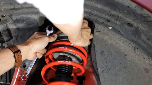 I made and installed front camber plates | BMW E90 328i Suspension mods