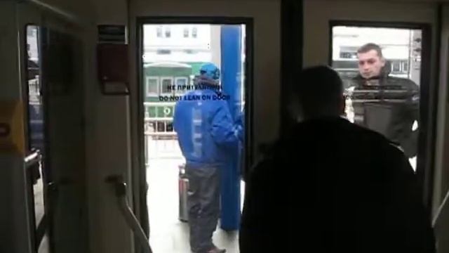 Первый рейс Kyiv Boryspil Express. Закрытие дверей