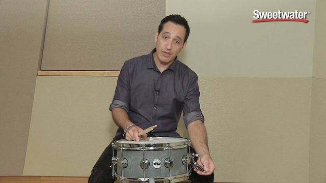 DW Collector's Series Concrete Snare Drum Review - Sweetwater Sound