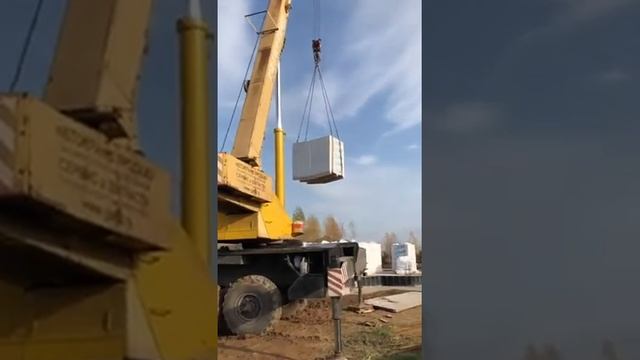 Доставка газосиликатных блоков