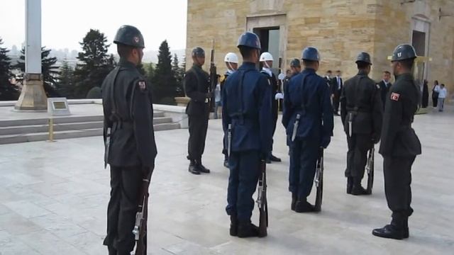 Treasures of Turkey 2011 -  Ataturk Monument Changing of Guard