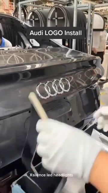 Installing Audi Logo....