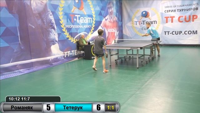Романяк - Тетерук. 28 ноября 2016. TT Cup