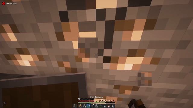 Minecraft but there is a Man In The Fog