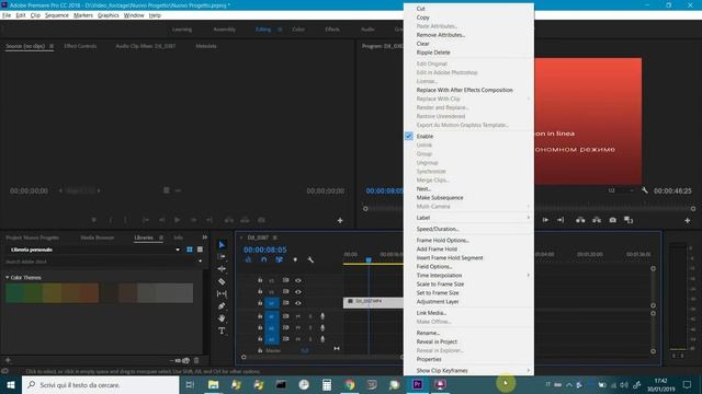 Premiere Pro Media Offline soluzione