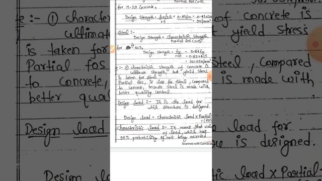 Basis of Limit State Method # Part-1 # Reinforced Cement Concrete