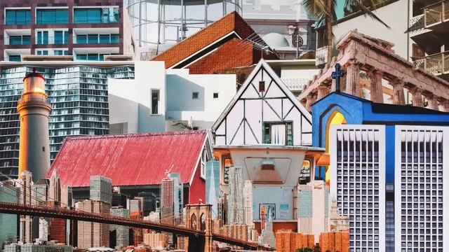 Collage Building Transitions Premiere Pro Templates