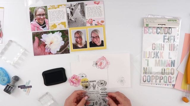 Project Life Process // Week 46 // The floral edition