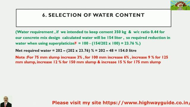 CONCRETE MIX DESIGN OF M25 GRADE     AS PER IS 10262 2019