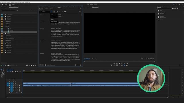 Edit Faster with text based editing in Premiere Pro