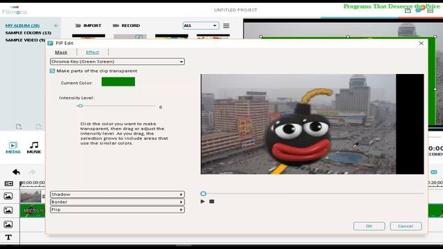 Filmora Tutorial #05 Make a Green Screen Video: - Do a Chroma Key in Videos! - Wondershare
