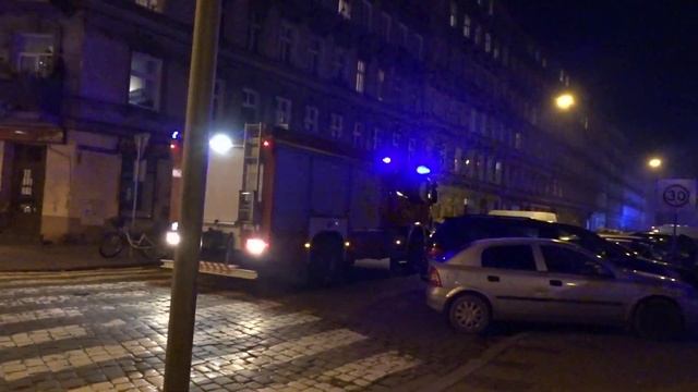 Kolejny pożar mieszkania na Więckowskiego we Wrocławiu! Dojazd JRG 1, 8, 9, policji i pog. gaz.!