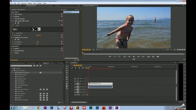 Motion Tracking and Masked Effects in Premiere Pro