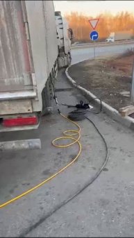 Помогли дальнобою 2