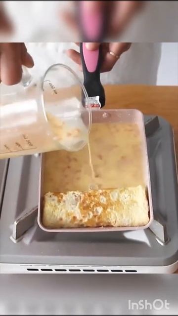 Самый вкусный яичный рулет Квадратная сковорода с антипригарным покрытием