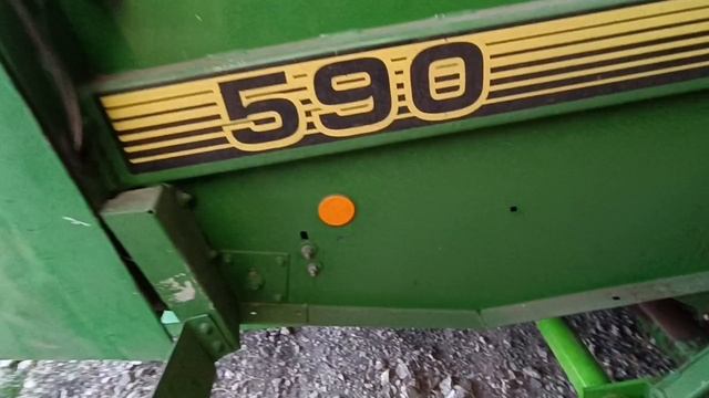 Рулонный пресс-подбощик John Deere 590 экспресс-обзор от Константина Сорокина