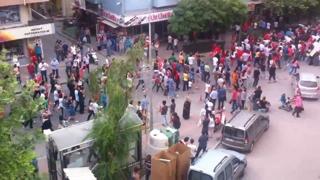 Soma'da Taksim Gezi Park Protesto Yürüyüşü...