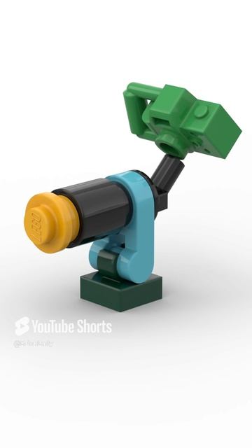 Как построить фотоаппарат пушку из LEGO. #shorts #tutorial #lego #bricklady