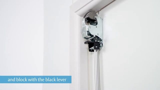 3   ASSA ABLOY   Cyrex Installation Guide   Upper and lower latches