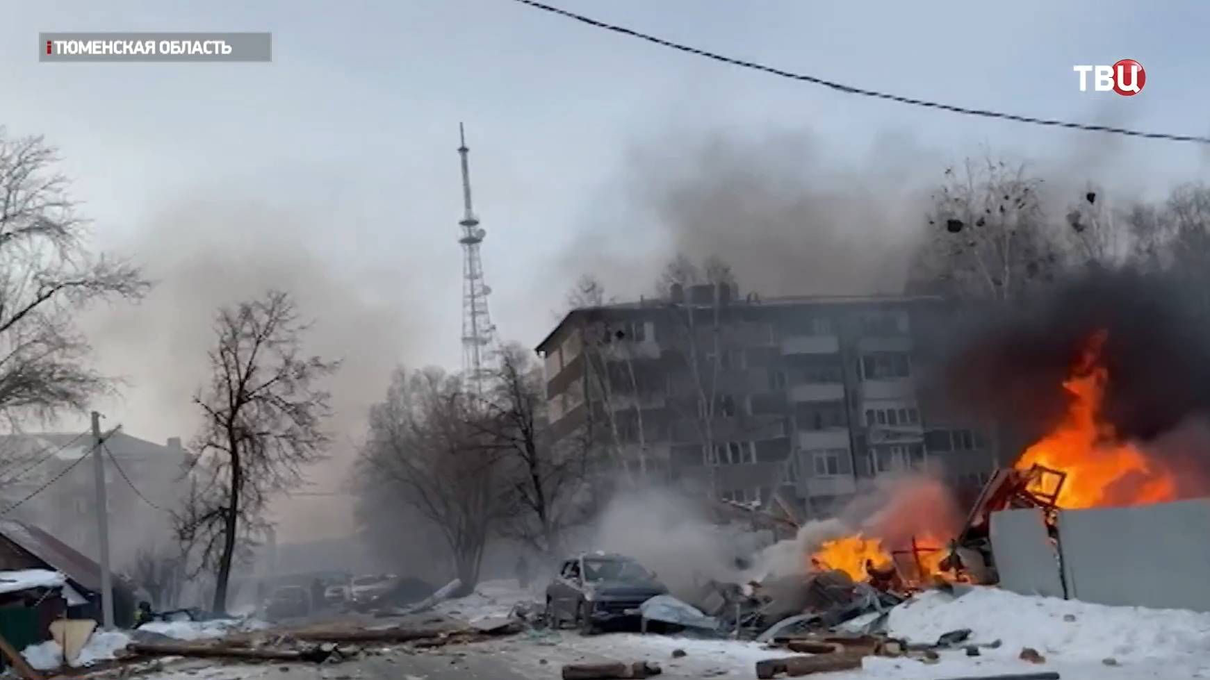 В Тобольске в частном доме произошел взрыв газа / События на ТВЦ