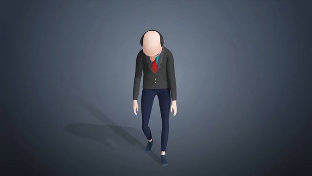 3D Cartoon Old Man Rigged Character Businessman Boss Model for Flim Maya iClone Unity etc