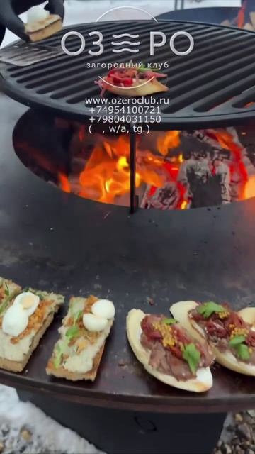 Сочетание природы и вкусной еды!