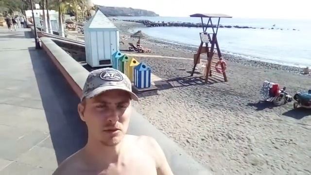 Пляж Сан Хуан Канары Beach Playa San Juan
