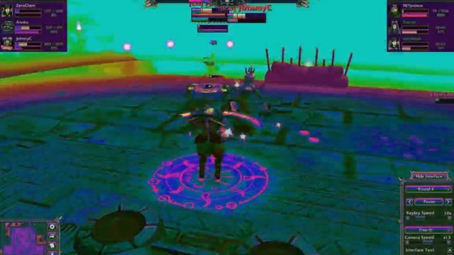 VirtualDub Filter Test (Huecycle, Luminescence Band)