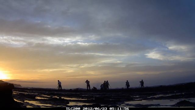 Time lapse sunrise after deflicker