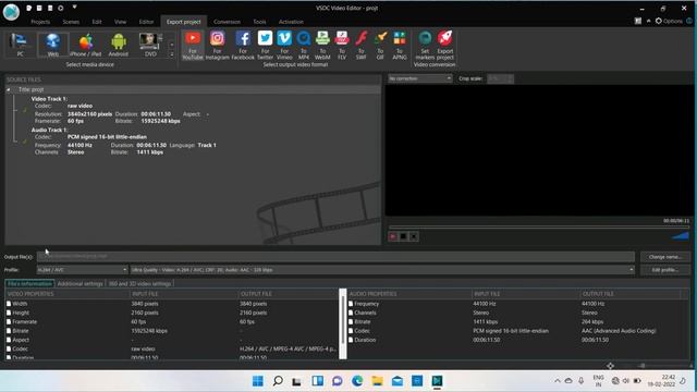 EXPORT PROJECT in vsdc  video editor in hindi vsdc tutorial with smart way