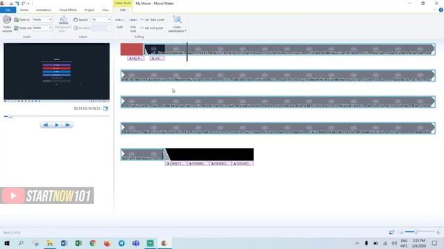 របៀបកាតវីដេអូលើ Movie Maker Free - How to Edit Video with Windows Movie Maker Start to Finish