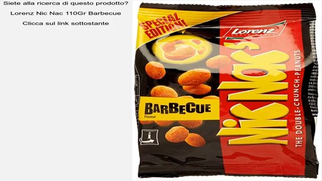 Lorenz Nic Nac 110Gr Barbecue