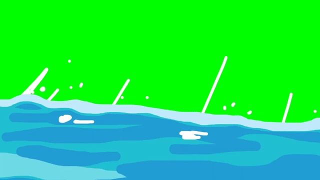 animated ocean waves transition Premiere pro After effects Green Screen Chroma Key gb