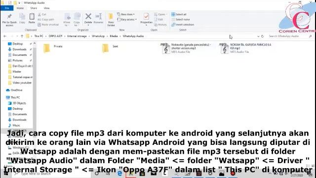 Cari mindahin mp3 dari PC ke android dan mengedit video dengan backsound berbeda menggunakan Movavi