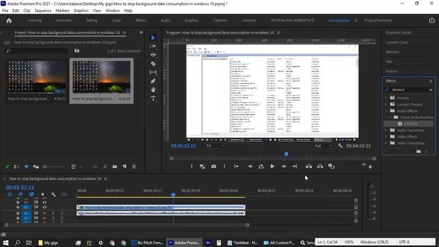 How to Remove Background Noise Using Premiere Pro