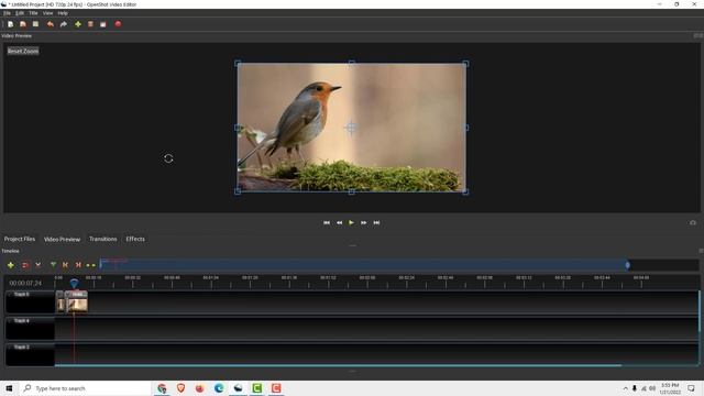 OpenShot Video Editor Tutorial: How to Reset OpenShot Layout
