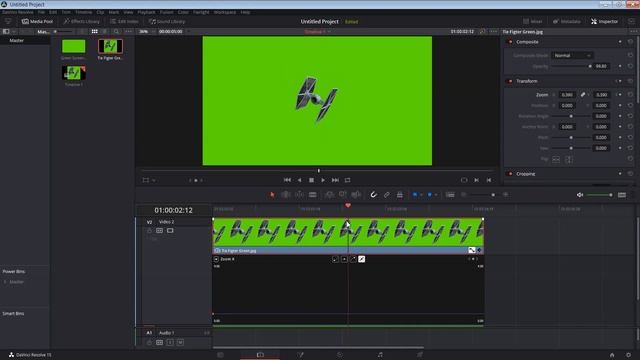 Erste Schritte zur Animation -  Keyframes  - DaVinci Resolve 15   Tutorial #05