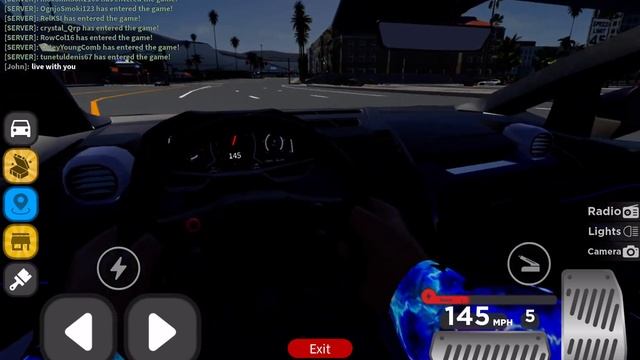 Buying and driving the new limited Lamborghini in roblox driving empire